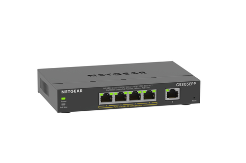 Netgear GS305EPP Smart Managed Plus Switch 8x GB-LAN, PoE+ 