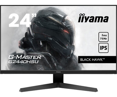 IIYAMA G-master G2440HSU-B1 60,45cm 23,8Zoll FHD 75Hz 250cd/m2 1ms HDMI DP USBx2 
