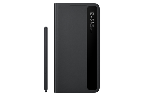 Samsung Smart Clear View Cover+ Pen EF-ZG99P fr Galaxy S21 Ultra, black 