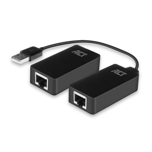 ACT AC6063 Kabeladapter USB A RJ-45 Schwarz (AC6063) 