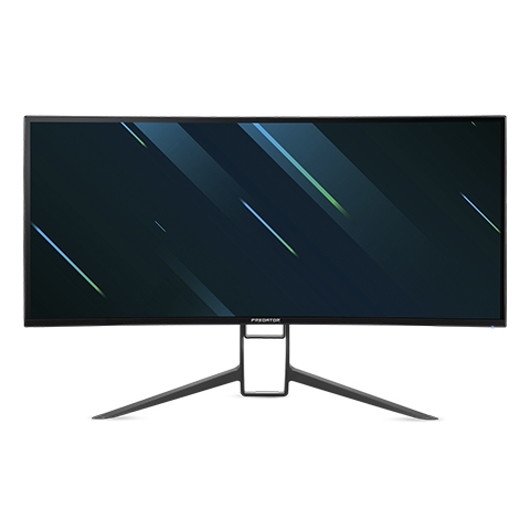 Acer Predator X34 GSbmiipphuzx - LED-Monitor - gebogen - 86.4 cm (34 Zoll) - 3440 x 1440 UWQHD @ 144 Hz - 550 cd/m - 1000:1 - DisplayHDR 400 - 0.5 ms - 2xDisplayPort - Lautsprecher - Schwarz 