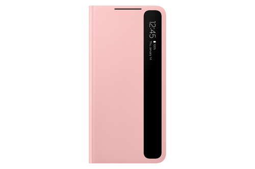 Samsung Smart Clear View Cover EF-ZG996 fr Galaxy S21+, pink 