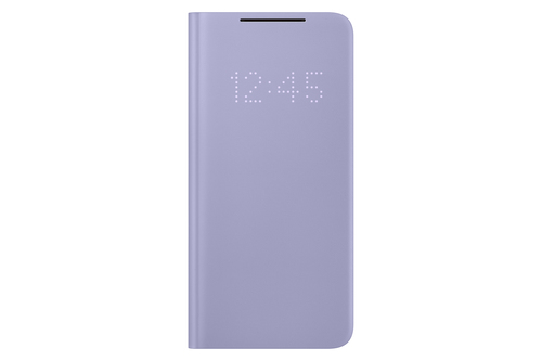 Samsung Smart LED View Cover EF-NG991 - Flip-Hlle fr Mobiltelefon - violett - fr Galaxy S21 5G (EF-NG991PVEGEW) 