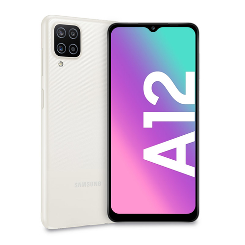 Galaxy A12 32GB, Handy White, Dual SIM, Android 10, 3 GB 