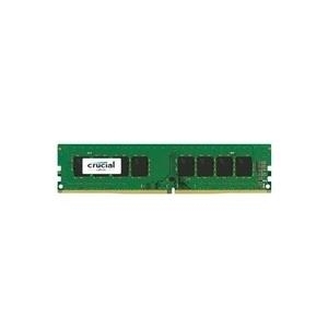 Crucial - DDR4 - 32 GB : 2 x 16 GB - DIMM 288-PIN - 2400 MHz / PC4-19200 - CL17 - 1.2 V - ungepuffert - nicht-ECC (CT2K16G4DFD824A) 
