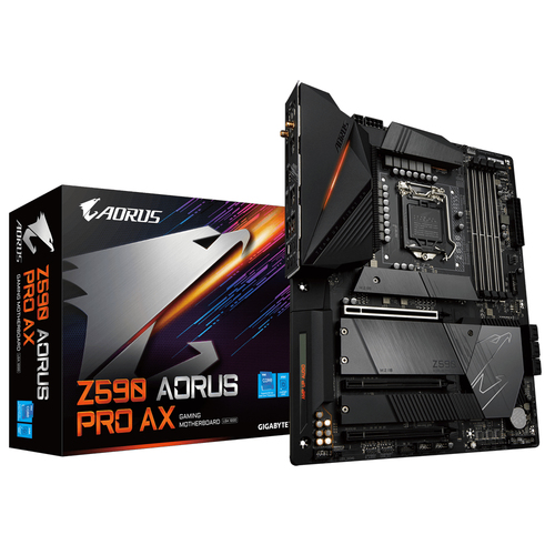 GIGABYTE Z590 AORUS PRO AX LGA 1200 DDR4 3xM.2 6xSATA 1xDP ATX 