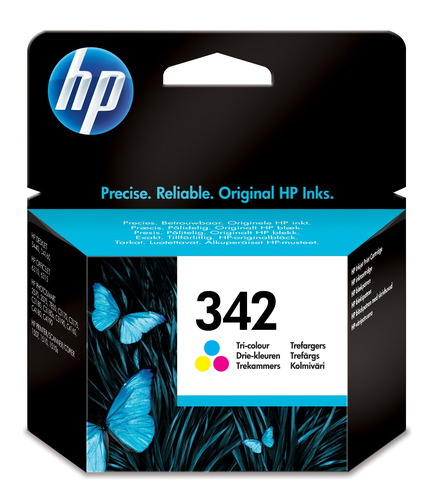 HP 342 - 5 ml - Farbe (Cyan, Magenta, Gelb) - Original - Tintenpatrone - fr Deskjet 5440, Photosmart 2575, C4140, C4150, C4180, C4183, C4190, psc 1510, 1510s 