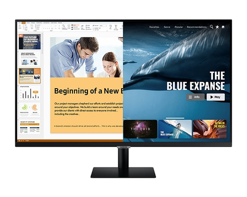 SAMSUNG S32AM504NR Smart 80,10cm 31,5Zoll 16:9 FHD 1920x1080 250cd/m2 3000:1 8ms 60Hz VA WiFi Bluetooth black 