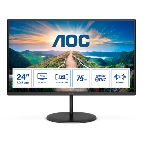 AOC Q24V4EA schwarz 