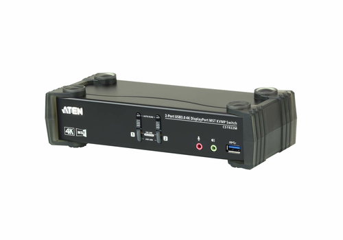 ATEN CS1922M 2-Port USB 3.0 4K DisplayPort MST KVM Switch 14016937 