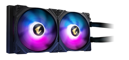 GIGABYTE AORUS WATERFORCE X 280 - Prozessor-Flssigkeitskhlsystem - (fr: LGA1156, LGA1366, LGA1155, LGA2011, LGA1150, LGA1151, AM4, LGA2066, TR4, sTRX4, LGA1200) - Aluminium mit Kupferbasis - 140 mm (GP-AORUS WATERFORCE X 280) 