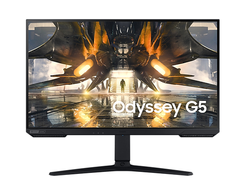 68,6cm/27'' (2560x1440) Samsung Odyssey G5A S27AG500NU 16:9 1ms 165Hz IPS HDMI DisplayPort VESA Pivot QHD Black 