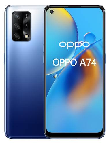 Oppo A74 4G 6/128GB, ColorOS, midnight blue 