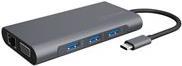 RaidSonic ICY BOX IB-DK4040-CPD - Docking Station - USB-C - VGA, HDMI (IB-DK4040-CPD) 