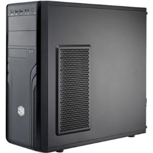 Cooler Master CM Force 500 - Midi Tower - ATX - ohne Netzteil (ATX / PS/2) - Schwarz - USB/Audio (FOR-500-KKN1) 