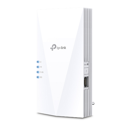 TP-LINK RE500X - Netzwerk-Repeater - 1500 Mbit/s - 1000 Mbit/s - Windows 10,Windows 7,Windows 8,Windows 8.1,Windows 98SE,Windows NT,Windows Vista,Windows XP - Extern - 20/30 dbm (RE500X) 