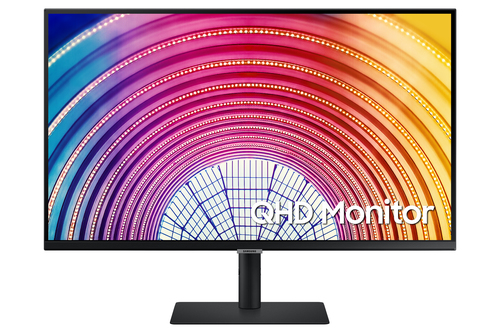 Samsung S32A600NWU - S60A Series - LED-Monitor - 80 cm (32 Zoll) - 2560 x 1440 QHD @ 75 Hz - VA - 300 cd/m - 3000:1 - HDR10 - 5 ms - HDMI, DisplayPort - Schwarz 