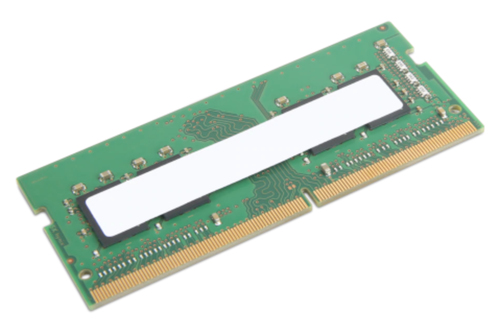 Lenovo - DDR4 - Modul - 8 GB - SO DIMM 260-PIN - 3200 MHz / PC4-25600 - ungepuffert - non-ECC - fr ThinkPad E14 Gen 3, L14 Gen 2, L15 Gen 2, P14s Gen 2, P15s Gen 2, T15 Gen 2, V14 G2 ALC 