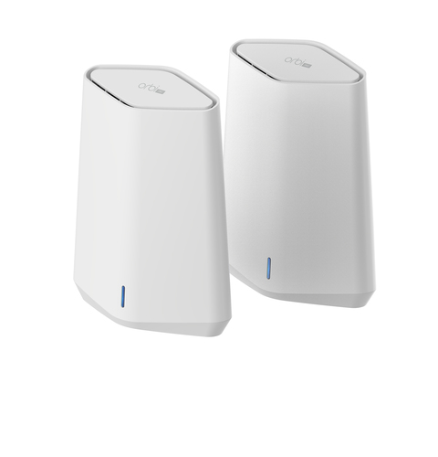 NETGEAR Orbi Pro WiFi 6 Mini - AX1800 WiFi System - WLAN-System (Router, Extender) - Netz - GigE - 802,11a/b/g/n/ac/ax - Dual-Band - wandmontierbar (SXK30-100EUS) 