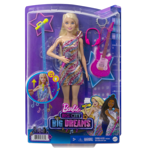 Barbie „Bhne frei fr groe Trume“ Malibu mit Musik, Puppe  