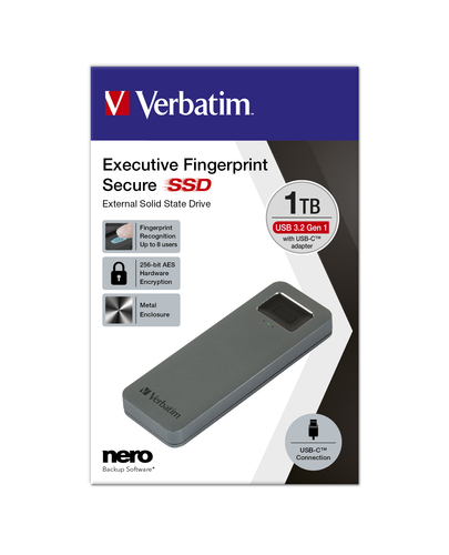Verbatim 53657 Externes Solid State Drive 1000 GB Grau (53657) 