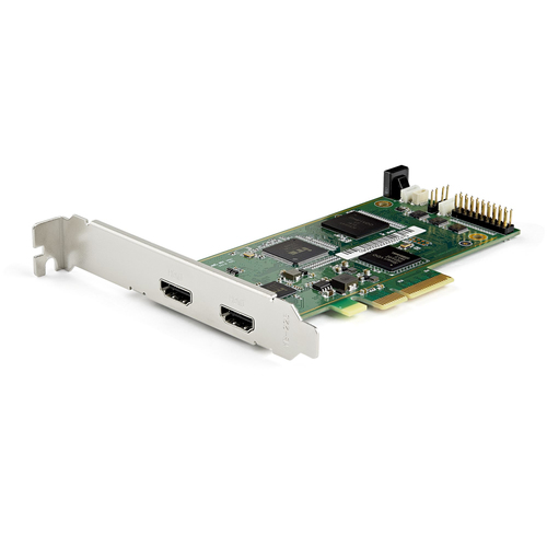STARTECH.COM HDMI Capture-Karte - PCI Express - UHD 4K 60Hz - H.264 Kodierung - Fr Windows - Interne Capture-Karte 