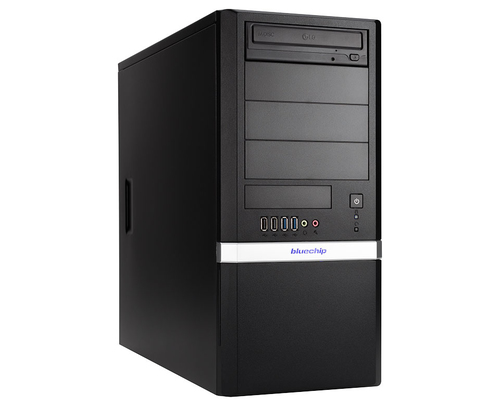 bluechip BUSINESSline T7400 - MDT - Ryzen 7 5800X / 3,8 GHz - RAM 16GB - SSD 500GB - NVMe - DVD-Writer - GF GTX 1660 SUPER - GigE - Win 10 Pro 64-Bit - Monitor: keiner - Schwarz - BTO (556276) 