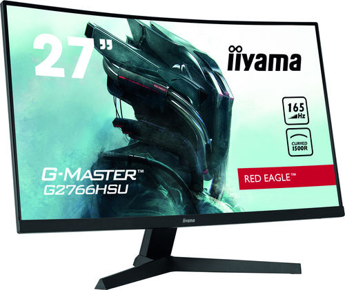 IIYAMA G2766HSU-B1 68,58cm 27Zoll ETE VA FHD Curved Gaming 1500R 16:9 3000:1 250cd/m2 1ms 2xHDMI 