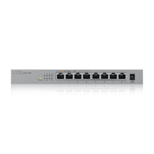 ZYXEL MG-108 8 Port 2,5G MultiGig Switch nicht verwaltet 