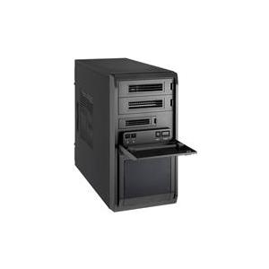 Chieftec LIBRA Series LT-01B - Mini Tower - Mikro-ATX 350 Watt - Schwarz - USB/Audio (LT-01B-350GPB) 
