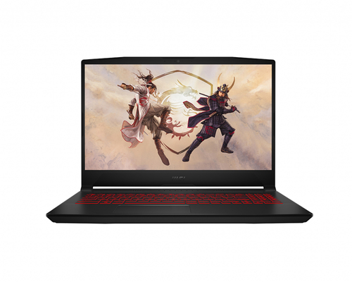 MSI Gaming GF66 11UG-220 Katana Notebook 39,6 cm (15.6 Zoll ) Full HD Intel Core i7 Prozessoren der 11. Generation 16 GB DDR4-SDRAM 512 GB SSD NVIDIA GeForce RTX 3070 Wi-Fi 6 (802.11ax) FreeDOS Schwarz (001581-220) 