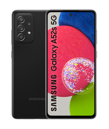 TELEKOM Samsung Galaxy A52s 5G 128GB EE schwarz Dual Sim 16,51cm 6,5Zoll 