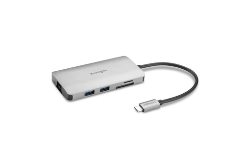 UH1400P, Dockingstation silber, USB-C, HDMI, USB-A 