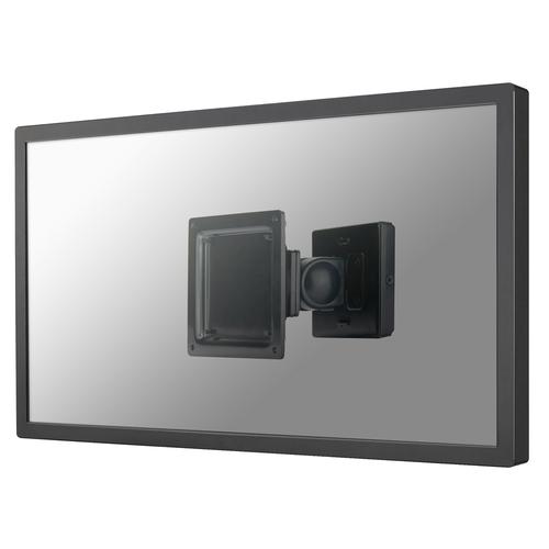 NewStar TV/Monitor Wall Mount (2 pivots &amp; tiltable) FPMA-W100 - Wandhalterung fr LCD-Display (neig- und schwenkbar) - Schwarz - Bildschirmgre: 25.4-61 cm (10 Zoll-24 Zoll) 