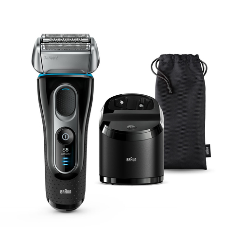 Braun Series 5 5197cc - Folienschaber - Edelstahl - Schwarz - Wechselstrom/Batterie - Lithium-Ion (Li-Ion) - Integrierte Batterie (Series 5 5197 cc) 
