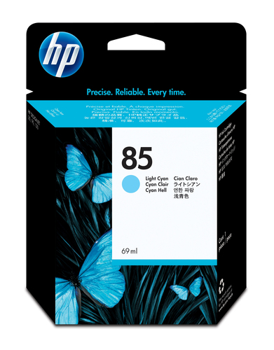 Hewlett-Packard HP 85 - Druckerpatrone - 1 x hell Cyan (C9428A) 