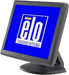 Elo 1515L - LCD-Monitor - 38,1 cm (15 Zoll) - 1024 x 768 - 200 cd/m2 - 500:1 - 14,5 ms - VGA - Dunkelgrau (E344320) 