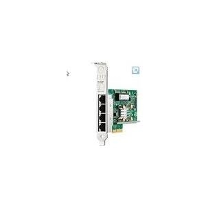 HPE 331T - Netzwerkadapter - PCIe 2.0 x4 Low Profile - Gigabit Ethernet x 4 - fr ProLiant DL20 Gen9, DL360 Gen10, DL560 Gen10, MicroServer Gen10, ML10 Gen9, StoreEasy 3850 