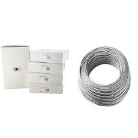 LogiLink Installationskabel, Kat. 5e, F/UTP, 305 m, grau 4 x 2 AWG 24/1, Foliengeschirmt, PVC, Lieferung erfolgt in (CPV003) 
