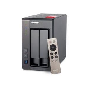 QNAP TS-251+ - NAS-Server - SATA 6Gb/s - RAID 0, 1, JBOD - Gigabit Ethernet - iSCSI (TS-251+-2G) 