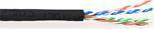 ACT 305m Cat6 Cable 305m Schwarz Netzwerkkabel (EP389B) 