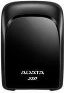 ADATA SC680 - SSD - 960GB - extern (tragbar) - USB 3,2 Gen 2 - Schwarz (ASC680-960GU32G2-CBK) 