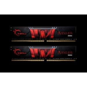 G.Skill AEGIS - DDR4 - 32 GB : 2 x 16 GB - DIMM 288-PIN - 2400 MHz / PC4-19200 - CL15 - 1.2 V - ungepuffert - nicht-ECC (F4-2400C15D-32GIS) 