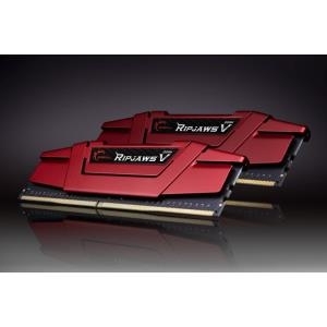 G.Skill Ripjaws V - DDR4 - 32 GB: 2 x 16 GB - DIMM 288-PIN - 3200 MHz / PC4-25600 - CL14 - 1.35 V - ungepuffert - non-ECC - Blazing Red 