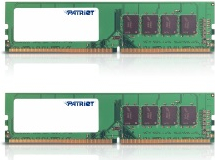 Patriot Memory Patriot Signature Line - DDR4 - 16 GB: 2 x 8 GB - DIMM 288-PIN - 2666 MHz / PC4-21300 - CL19 - 1.2 V - ungepuffert - non-ECC (PSD416G2666K) 