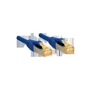 Lindy - Patch-Kabel - RJ-45 (M) - RJ-45 (M) - 30,0m - SFTP -Cat.7 Rohkabel - gepresst, halogenfrei - Blau (47286) 
