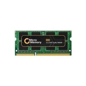 MicroMemory - DDR3 - 8 GB - SO DIMM 204-PIN - 1600 MHz / PC3-12800 - ungepuffert - non-ECC - fr Acer Aspire V3 