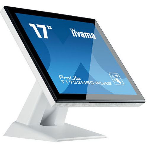 Iiyama ProLite T1732MSC-W5AG - LED-Monitor - 43 cm (17 Zoll) - Touchscreen - 1280 x 1024 - TN - 250 cd/m - 1000:1 - 5 ms - HDMI, VGA, DisplayPort - Lautsprecher - Mattes Wei 