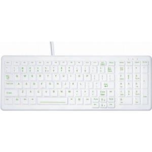 Active Key MedicalKey AK-C7000 - Tastatur - USB - Deutsch - wei (AK-C7000F-U1-W/GE) 