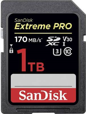 Sandisk Extreme Pro 1TB Speicherkarte 1000 GB SDXC Klasse 10 UHS-I (SDSDXXY-1T00-GN4IN) 